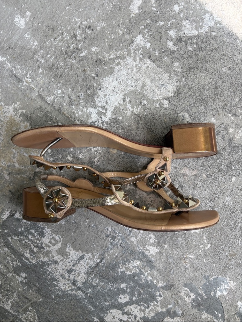 Christian Louboutin Kalederia spike sandals - Picture 2 of 9